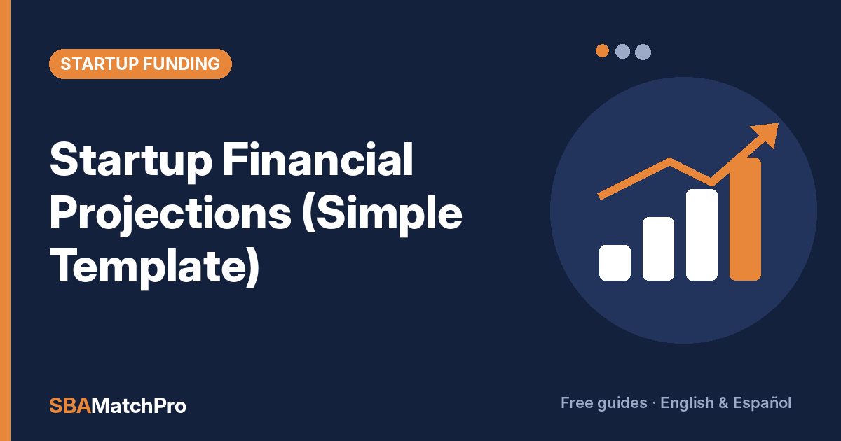 Startup Financial Projections (Simple Template)