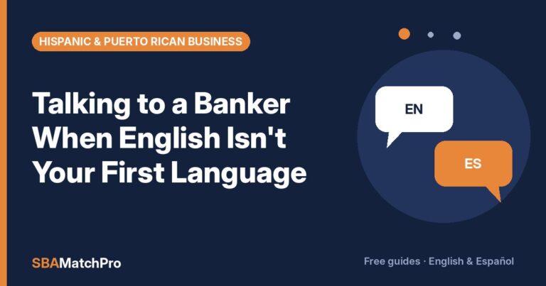 Talking to a Banker When English Isn't Your First Language