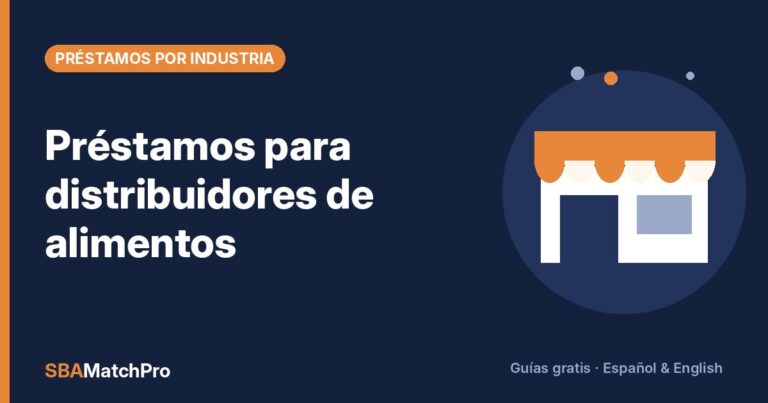 Préstamos para distribuidores de alimentos