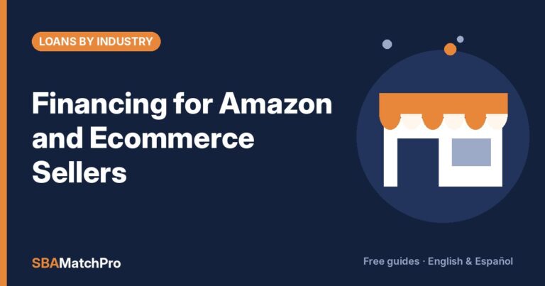 Financing for Amazon and Ecommerce Sellers