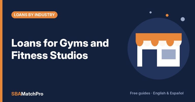 Loans for Gyms and Fitness Studios