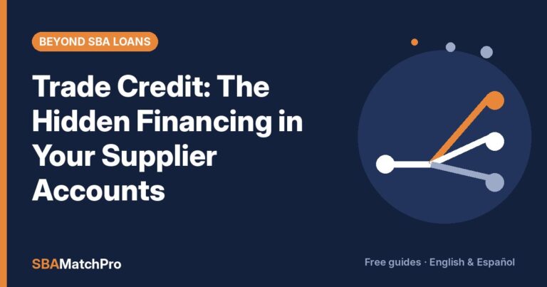 Trade Credit: The Hidden Financing in Your Supplier Accounts