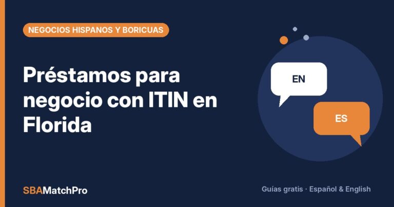 Préstamos para negocio con ITIN en Florida
