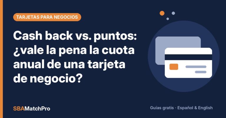 Cash back vs. puntos: ¿vale la pena la cuota anual de una tarjeta de negocio?